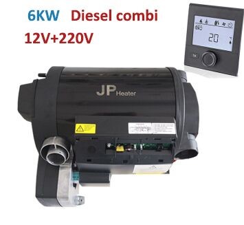 Buy Plus Water Valves Kit JP 4KW/6KW Diesel/LPG 220V/110V 12V/24V Hot Water And Warm Air Truma Combi Heater bluetooth App Controller at wholesale prices