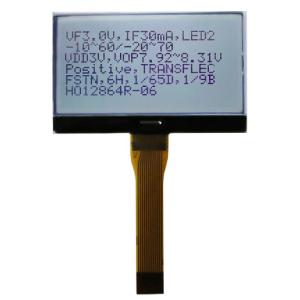 FSTN Cog LCD Display 128*64 Dots Matrix LCD Display Module