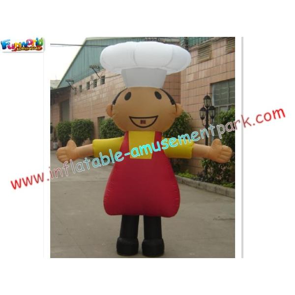 Buy Outdoor Moving Cartoon Advertising Inflatables for business 2.2 Meter high at wholesale prices