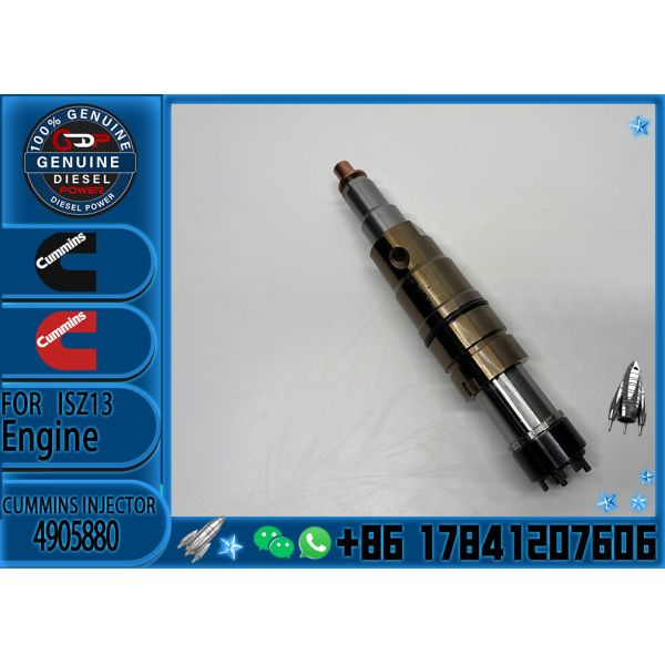 Excavator Accessories Fuel Injector 2872544 2031835 2030519 4905880 for Cummins 4D18 QSZ13 Diesel Engine Spare Parts