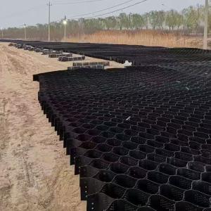 Ground Reinforcement Cellular System Geocell Grave Grid System HDPE / PP Geocell