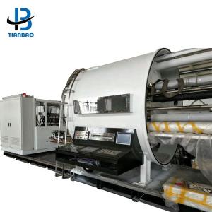 Roll To Roll Vacuum Metallizer For PET Yarn Film and 20000KG Weight Performance