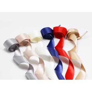 Manufacturing Wholesale Custom Satin Grosgrain Ribbon Shoe Lace