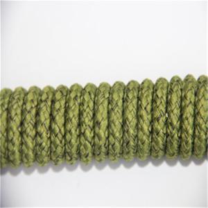 China 8mm Blue Outdoor Furniture Rope Polyester Material Impact Resistance on sale