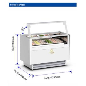 Ventilated Reverse Cycle Defrost Industrial Refrigeration Equipment with Six