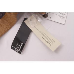 Brown 57% Cotton 43% Linen Women Casual Blazer