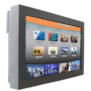 Quality High Definition Wall Mount Digital Lobby Signage , Outdoor Touch Screen Advertising Kiosk for sale