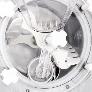 1.25HP Compressor 10-14L/H Output Large Cylinder Hard Ice Cream Maker for