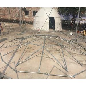 White Dome Aluminum Structure Tent With Surface Oxidation Treatment