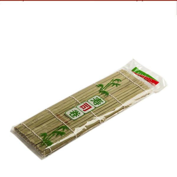Buy 27*27cm Green Bamboo Sushi Rolling Mat Japanese Sushi Roller at wholesale prices