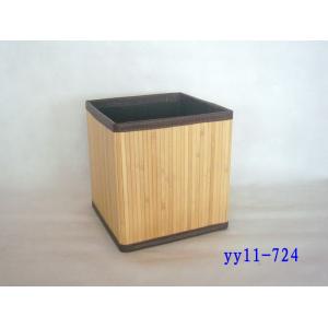 Quality folding bamboo storage basket for sale
