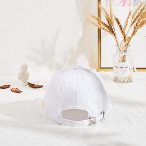 Embroidery Curved Brim Baseball Cap Adujustable Six Panels
