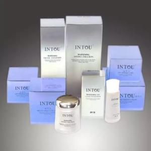 Rectangle Paper Perfume Packaging Box Embossing Glossy Lamination