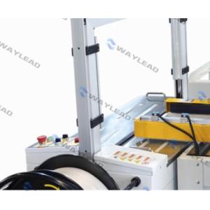 Automatic Case Folding Sealing Strapping Machine Electric Driven Type For