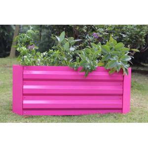 100x80x30cm Anti-Rusting Raised Metal Square Raised Garden Bed Kit