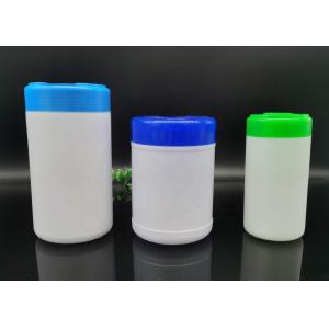 HDPE Wet Wipes Buckets ISO9001 Cylinder Wet Wipes Packaging Bottles