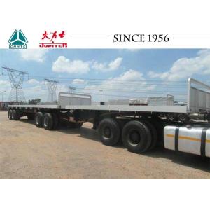 60T Payload Superlink Interlink 20ft Flatbed Semi Trailer