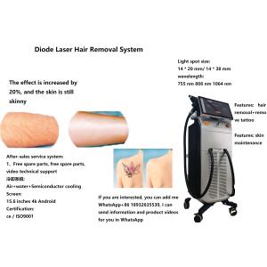 Professional Laser Hair Removal Device Stationary Laser Depilation Machine 808nm