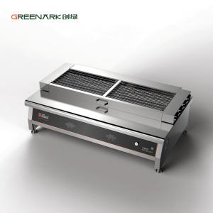 Factory Direct 500C Commercial Grill CE ISO9001 Certified Independent Zones Easy