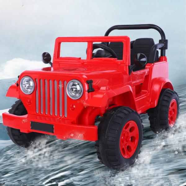 Plastic PP 6v*2 Electric 4 Wheels Uenjoy Ride On Toy Cars For Kids With Comfortable Seat