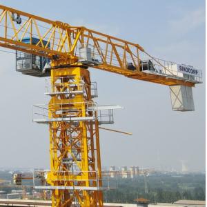 Self Erecting Mobile Tower Crane Flat Top 6 Ton