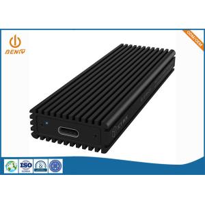 6000 Series Aluminum Extrusion Processing With Brushed Anodized Finish