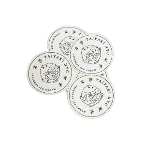 PVC Adhesive Personalised Business Stickers Labels For Glass Bottles