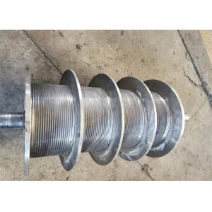Wall Scrubbing Multi Lbs Grooved Winch Drum Alloy Steel