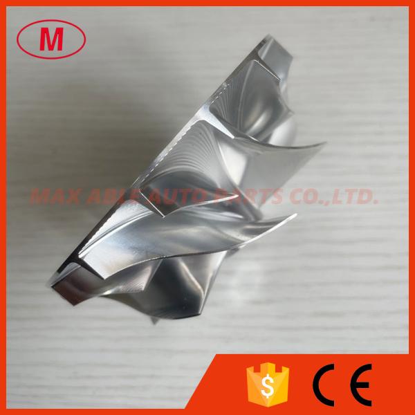 RHC9 80.00/100.mm 7+7 blades turbo milling/Aluminum 2618/billet compressor wheel