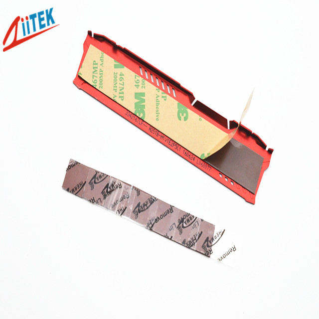 Fast Heat Dissipation Pad Garnet 1mmT Thermal Conductive Silicone Gap Pad TIF140
