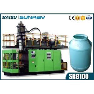 Blow Moulding Process 120 Liter Plastic Bucket Manufacturing Machine SRB100
