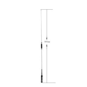 Stainless Steel Indoor 3.0/5.5dBi Am Fm Cb 433mhz Antenna Omni Directional