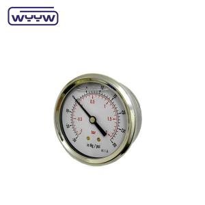 Silicone / Glycerine Liquid Filled Pressure Gauge 0-600bar Aseismic