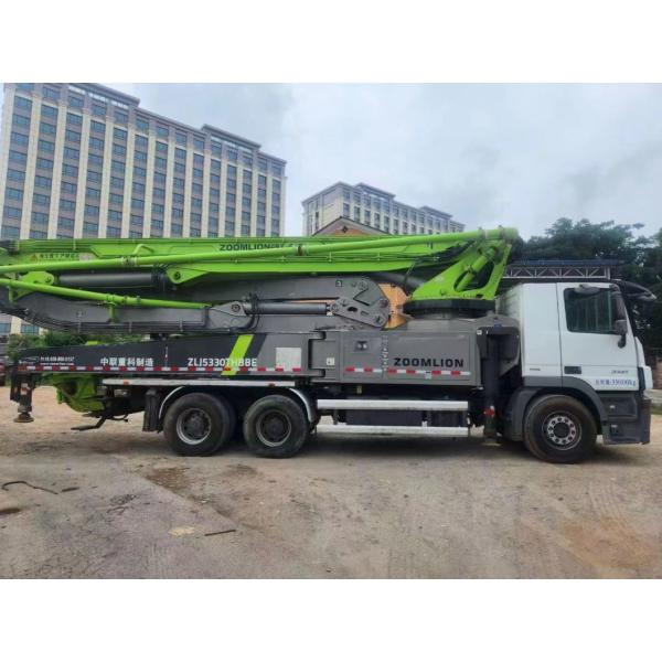 Spare Parts 49m Truck Mounted Pump Mercedes Benz Chassis Zoomlion Concrete Boom Pump