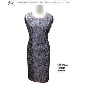 Fashion Ladies Suits Styles MANANNA 80039 Purple/Grey
