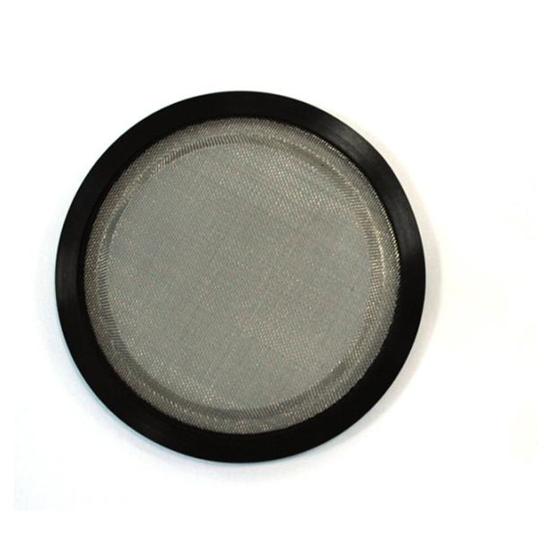 PU CSM Rubber Bonding To Metal Black Rubber Seal With Wire Mesh
