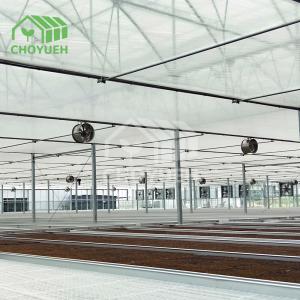 UV Protection Transparent Glass Covered Greenhouse Thickness 8mm