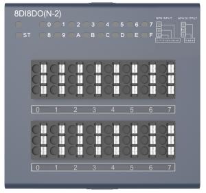 Quality Decowell 8DI8DO Multifunctional Modules Integrated Input Output Module Of Plc for sale