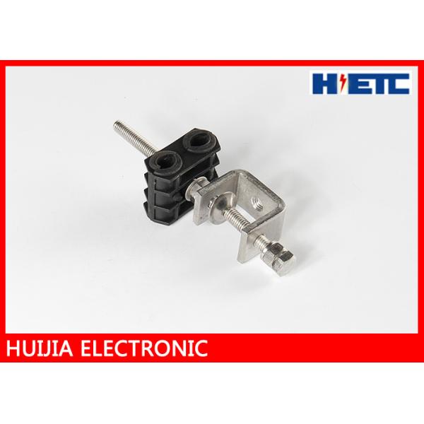 Buy Stainless Steel 2 - 1/4" Feeder Coaxial Cable Clamps For Communication Components at wholesale prices