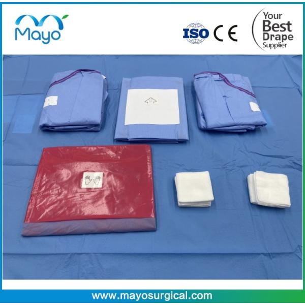 Customized Surgical Ophtalmic Drape Pack With Gown