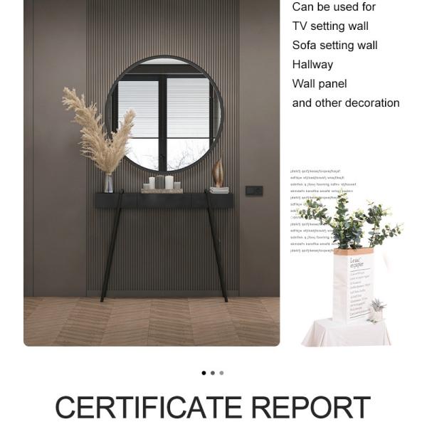 Grooved PVC Wood Plastic Composite Decking Boards 8mm