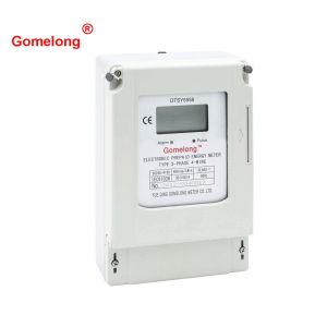 DDS5558 Gomelong 3 Phase 4 Wire Prepaid Electric Energy Meter