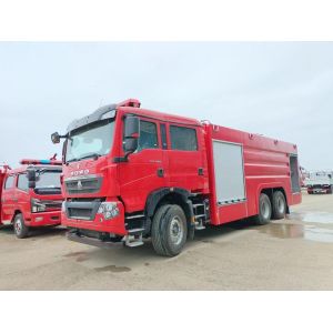 4X2 Airport Main Battle Fire Truck, China Golden Shield Brand Customizable Quick