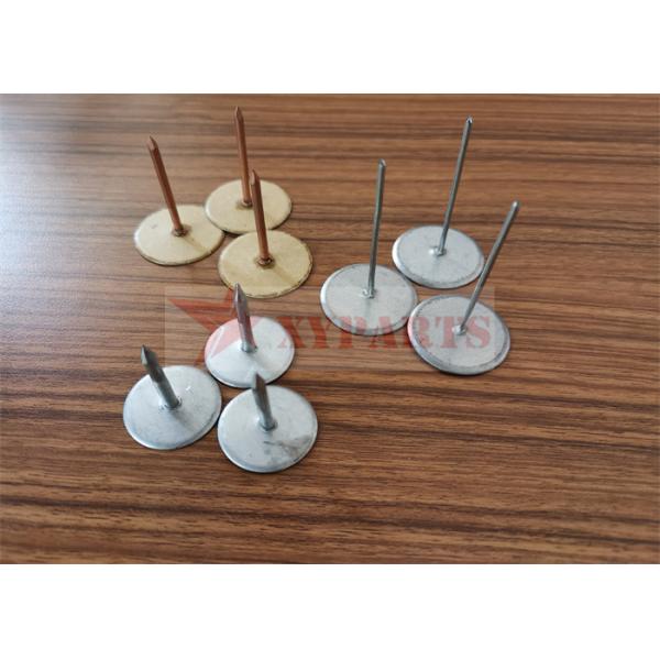 Metal Stainless Steel Cup Head CD Weld Pins Install With Automatic Pin Welder