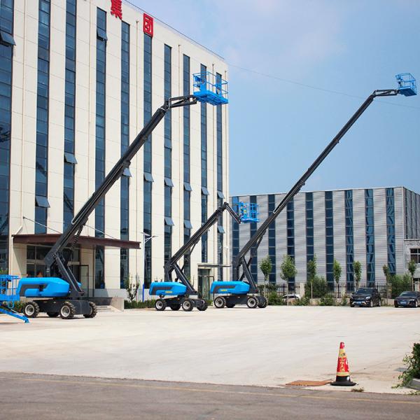 New Electric Articulated Lift Boom Arm Platform Telescopic Aerial Working Man
