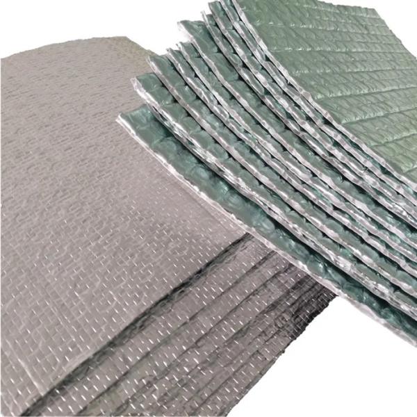 200-450C Refractoriness 4 Layers Aluminium Bubble Wrap Insulation Exterior Tiles