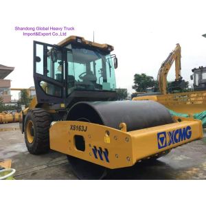 20-Ton Operating Weight 128kw Rated Power Road Roller with 40cm Compaction Depth