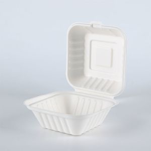 Sugarcane Square Burger Clam Meal Box