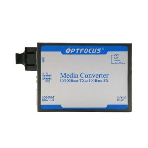 Dual Mode Dual Fiber RJ45 Fiber Media Converter , With LFP Function