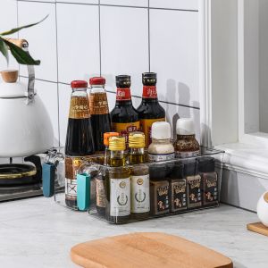 30.5x11.5CM Fruit And Vegetable Storage Containers Plastic Kitchen Organizer